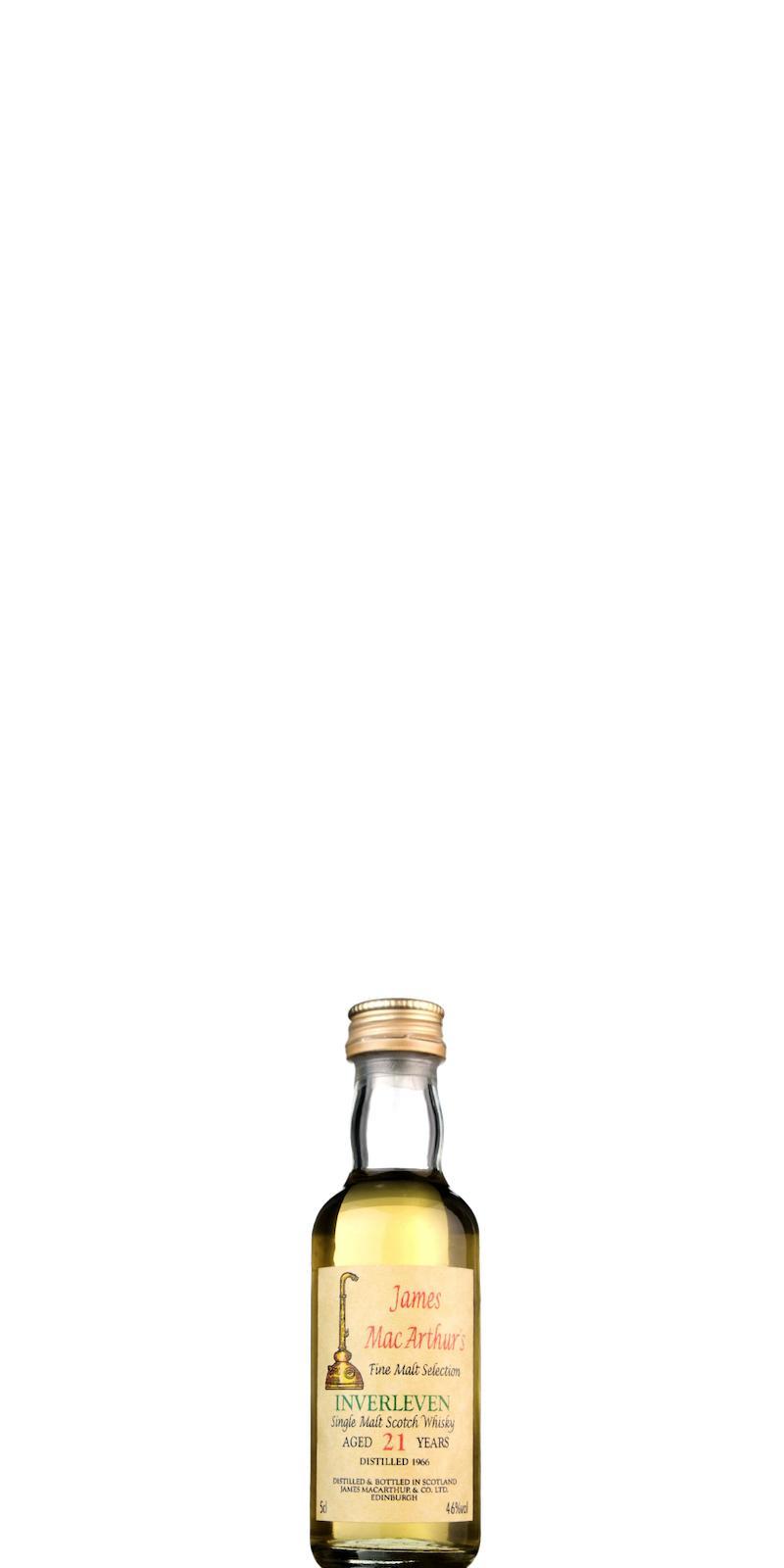 Inverleven 1966 JM  Fine Malt Selection - Miniature