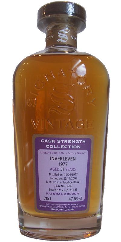 Inverleven 1977 SV  Cask Strength Collection