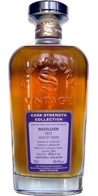 Inverleven 1977 SV  Cask Strength Collection