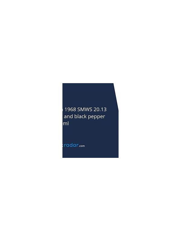 Inverleven 1968 SMWS 20.13  Fairy soap and black pepper