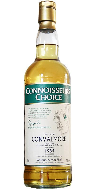 Convalmore 1984 GM  Connoisseurs Choice