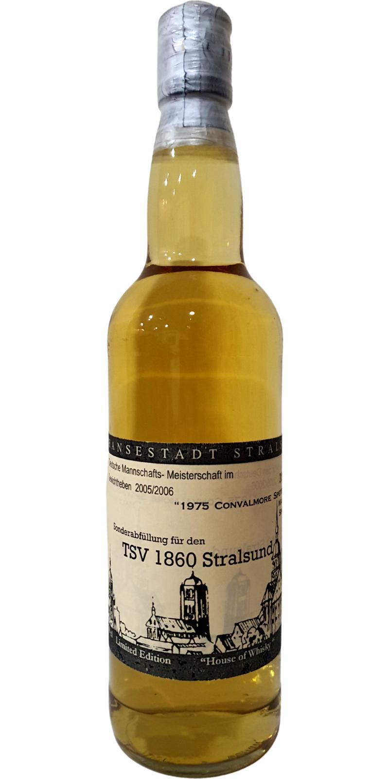 Convalmore 1975 HoW  House of Whisky & Stralsunder Whiskyfreunde