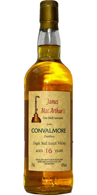 Convalmore 16-year-old JM  Fine Malt Selection