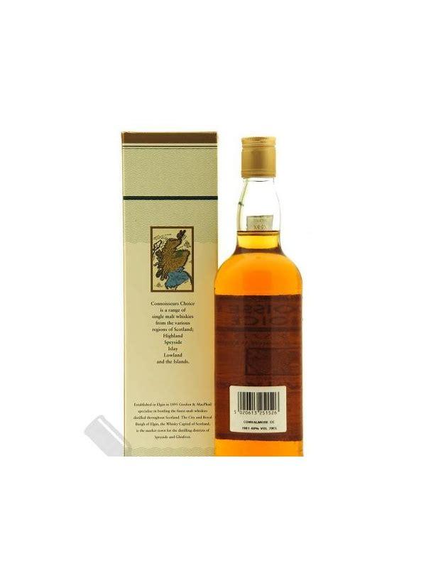 Convalmore 1981 JM  Fine Malt Selection - Miniature