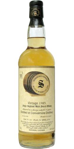 Convalmore 1985 SV  Vintage Collection