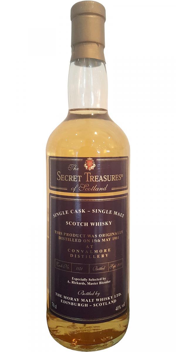 Convalmore 1981 TMMW  The Secret Treasures of Scotland