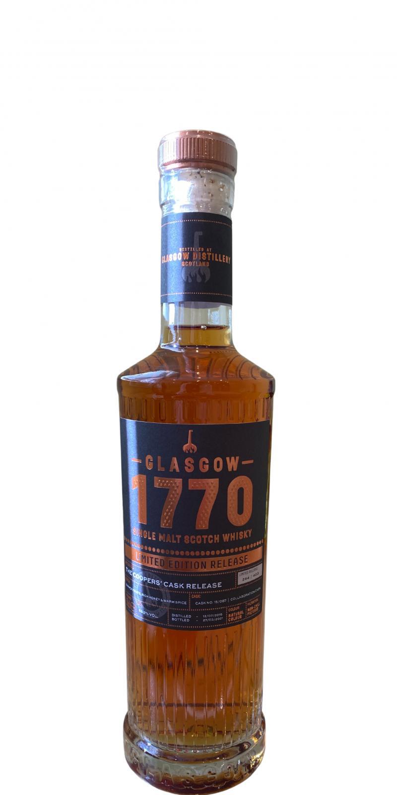 1770 Glasgow 2015 Limited Edition Release