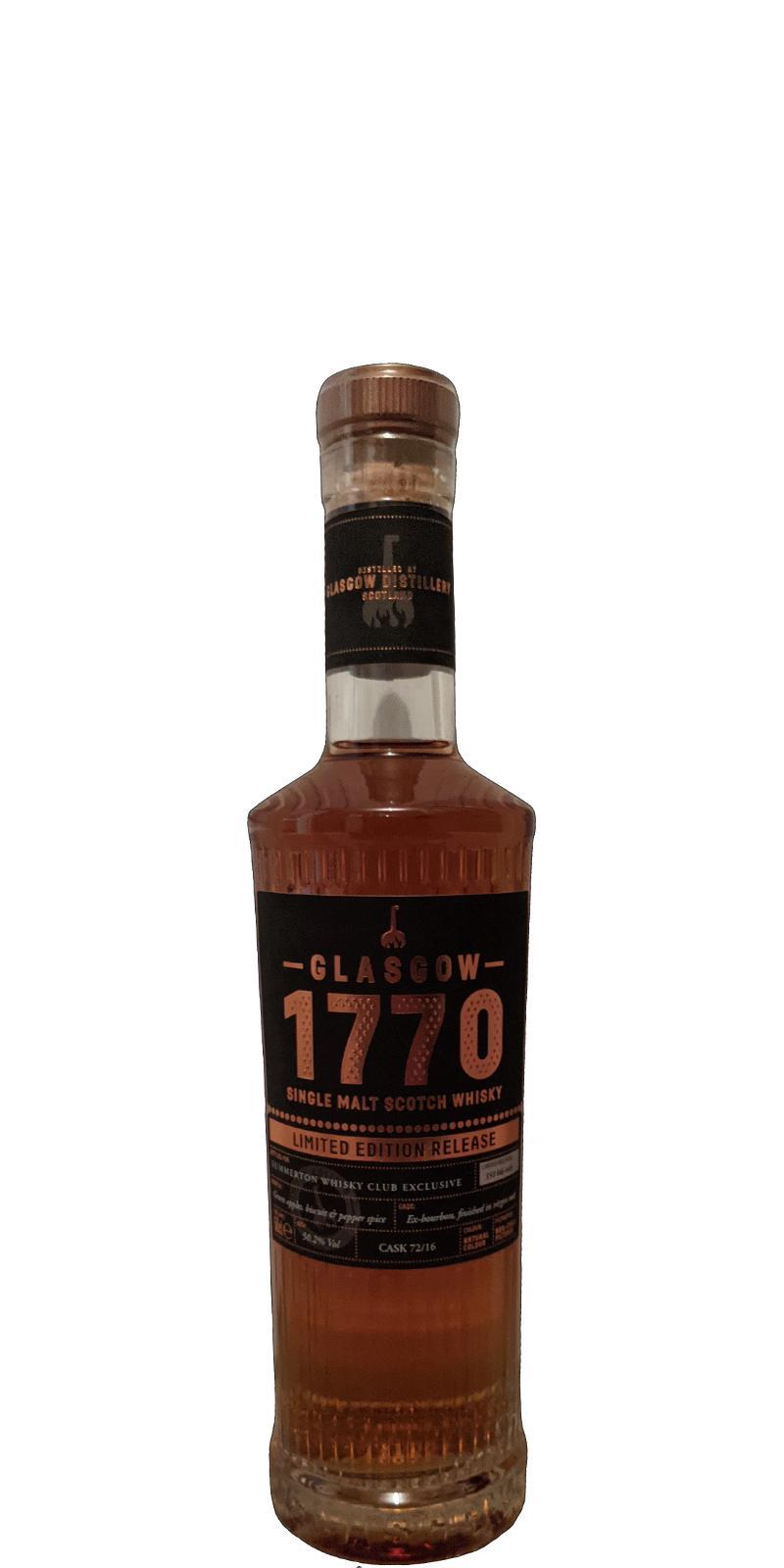 1770 Glasgow 2016 Limited Edition Release