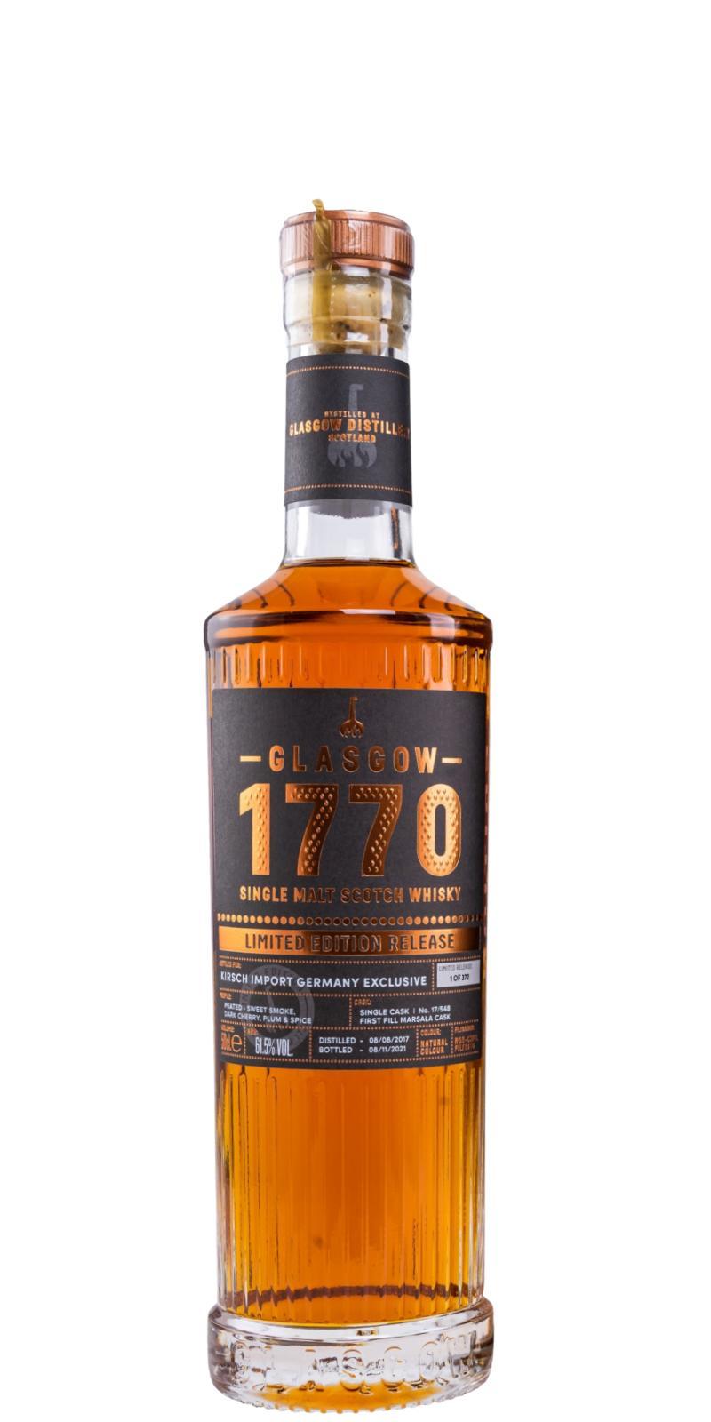 1770 Glasgow 2017 Limited Edition Release