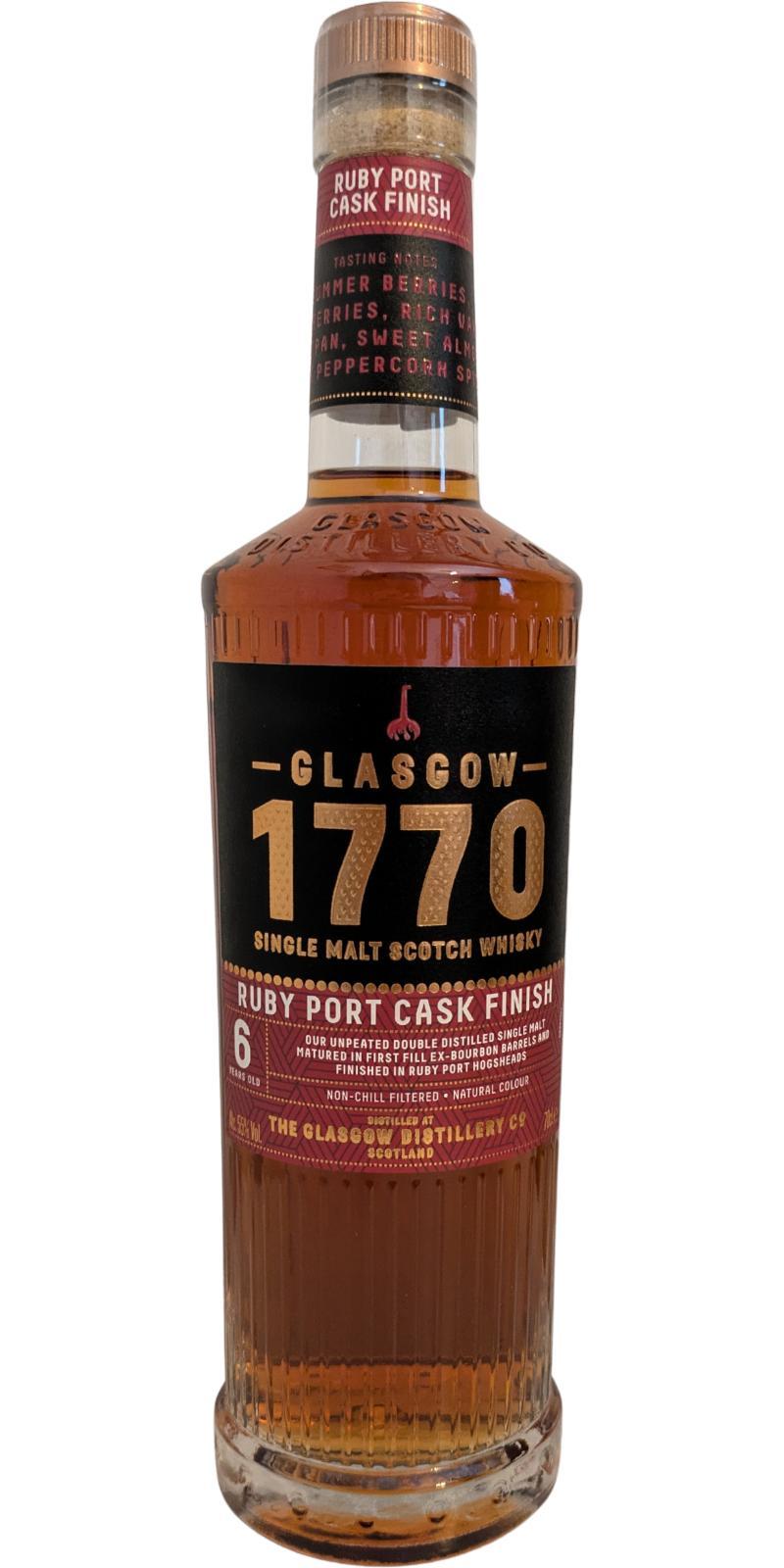 1770 Glasgow 2018 Ruby Port Cask