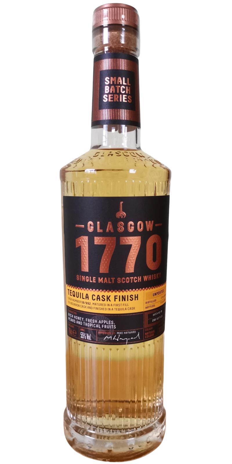 1770 Glasgow 2018 Small Batch Series