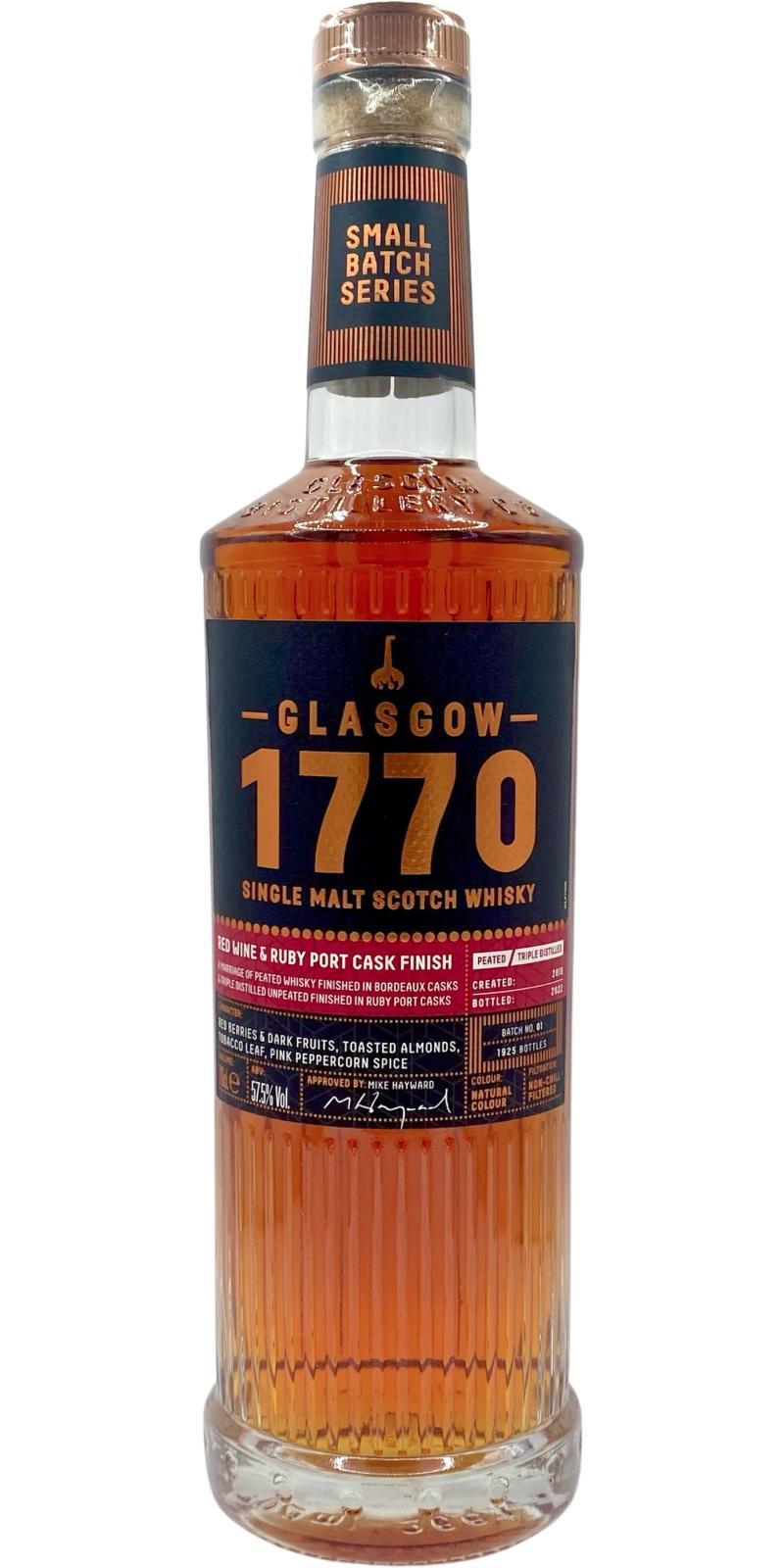 1770 Glasgow 2018 Small Batch Series