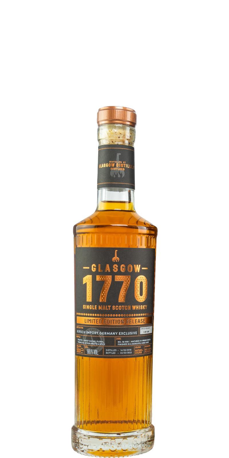 1770 Glasgow 2018 Limited Edition Release