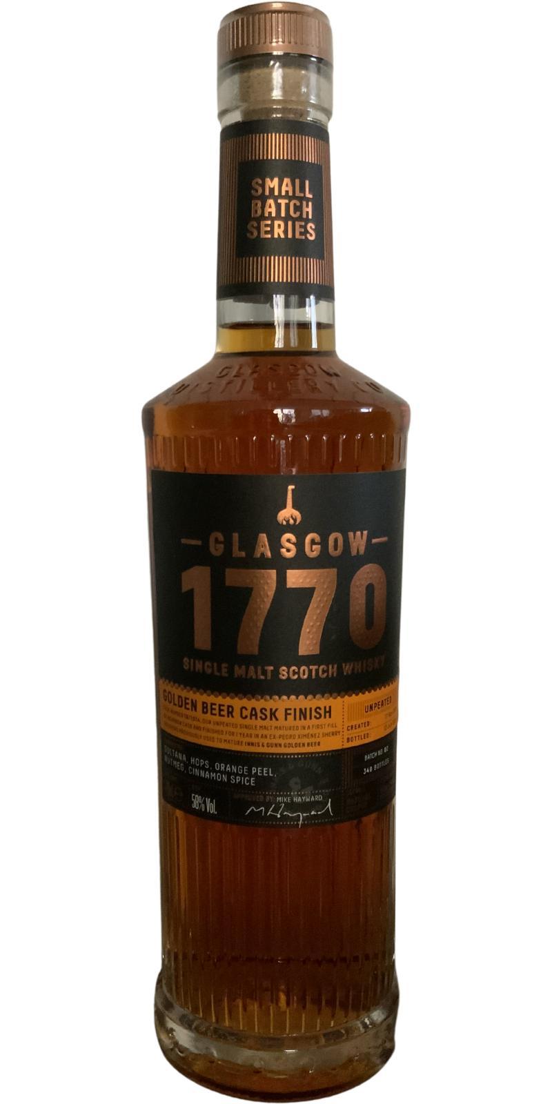 1770 Glasgow 2019 Small Batch Series