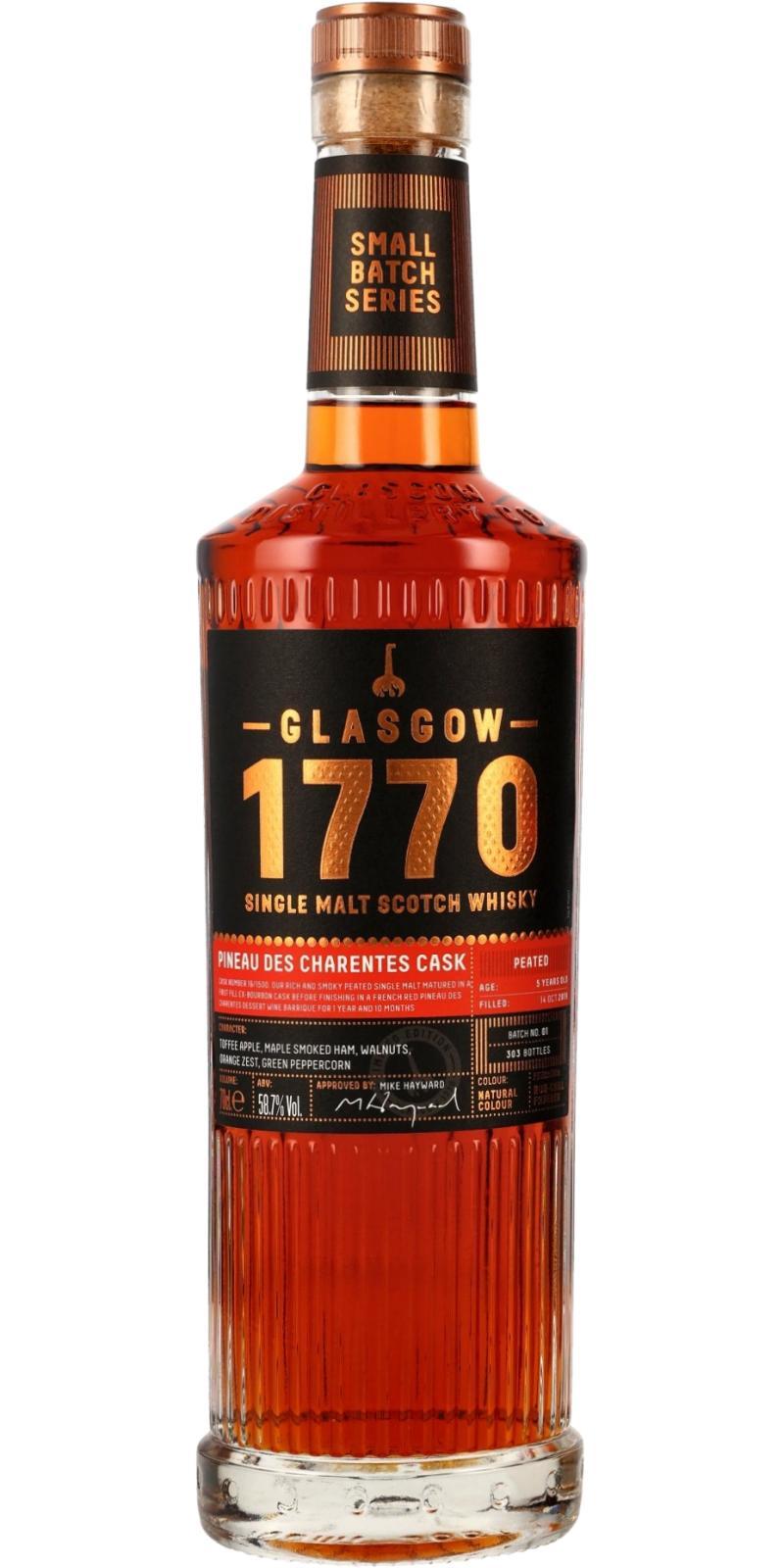 1770 Glasgow 2019 Small Batch Series