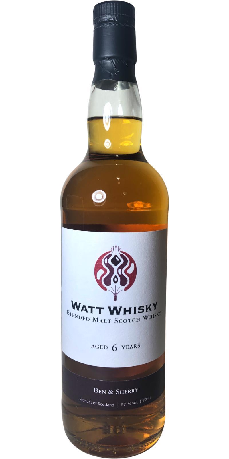 Blended Malt Scotch Whisky 06-year-old CWCL Watt Whisky