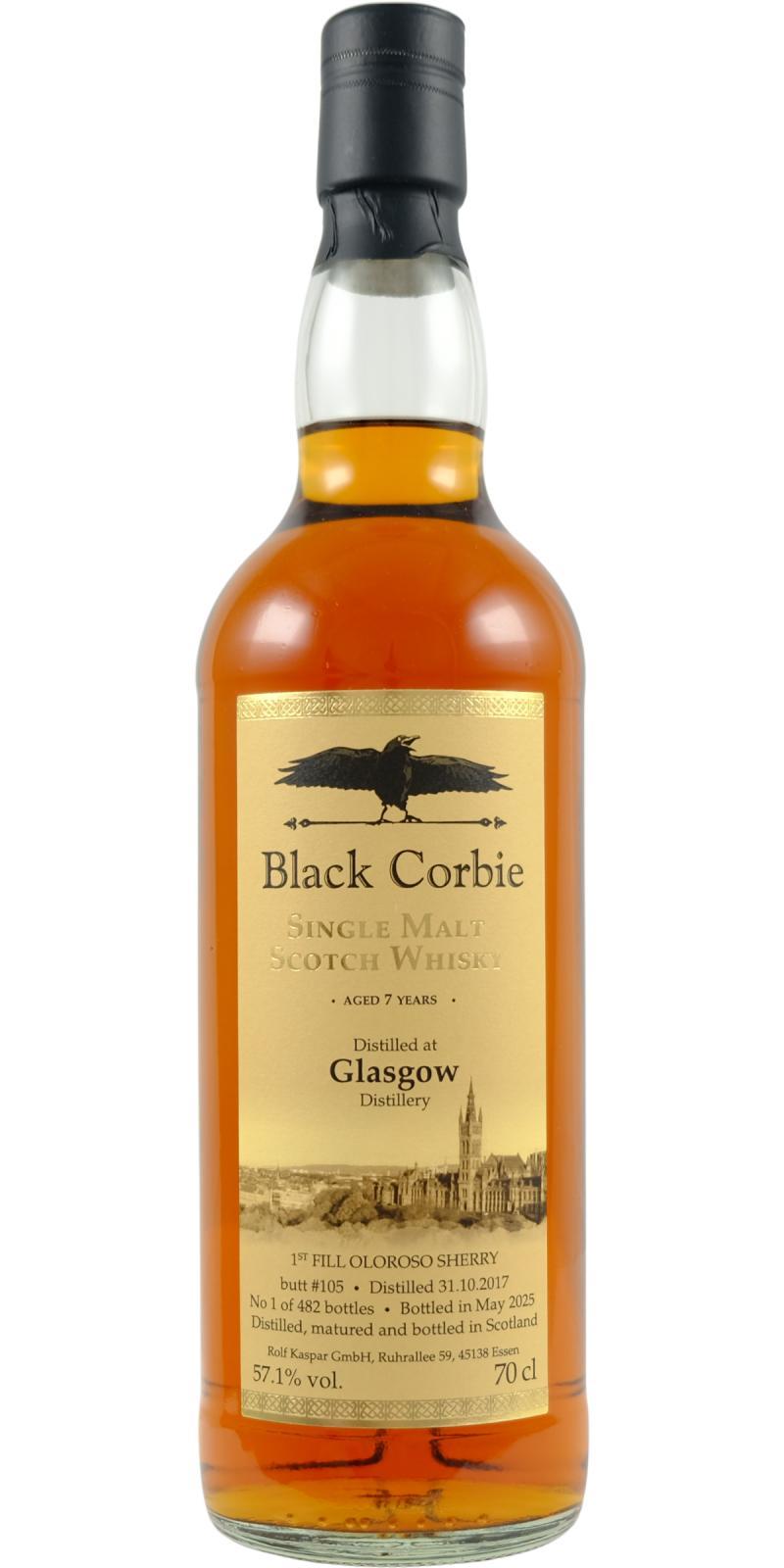 Glasgow Distillery 2017 RK Black Corbie