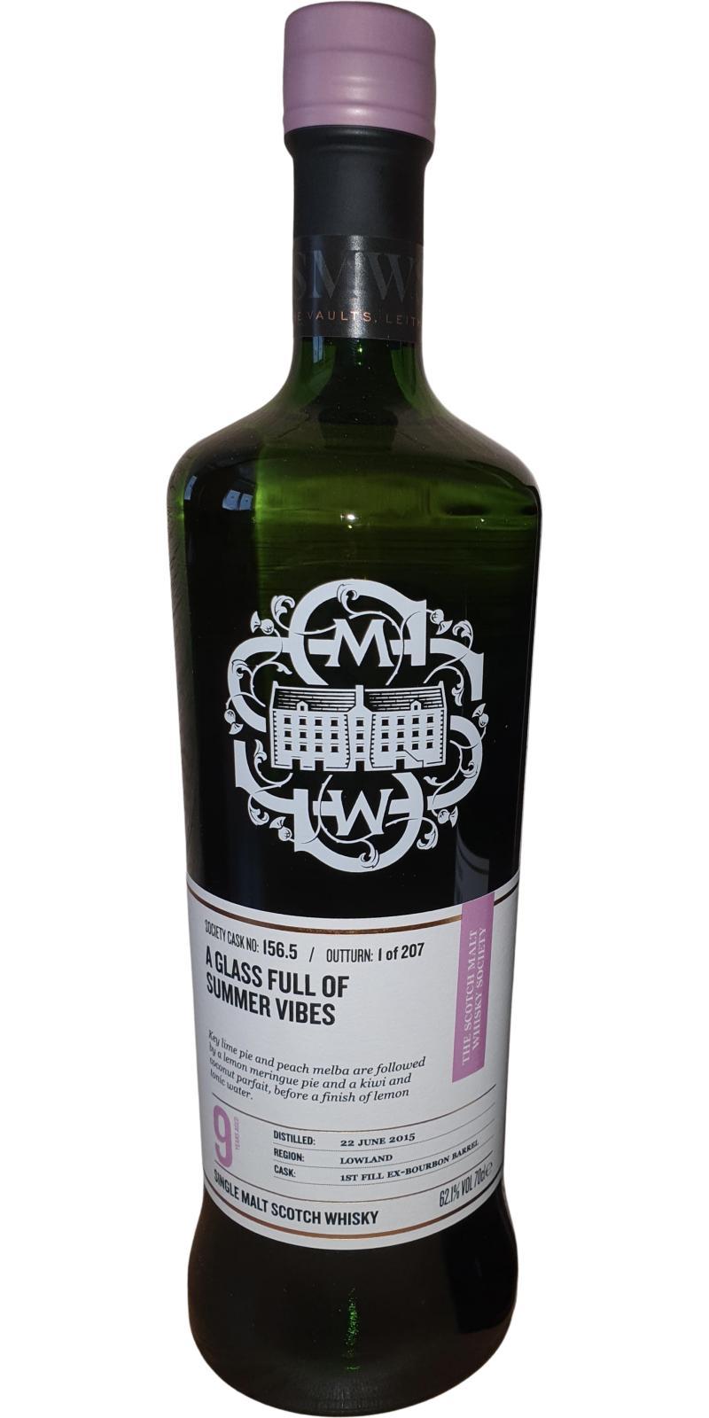 Glasgow Distillery 2015 SMWS 156.5 A glass full of summer vibes