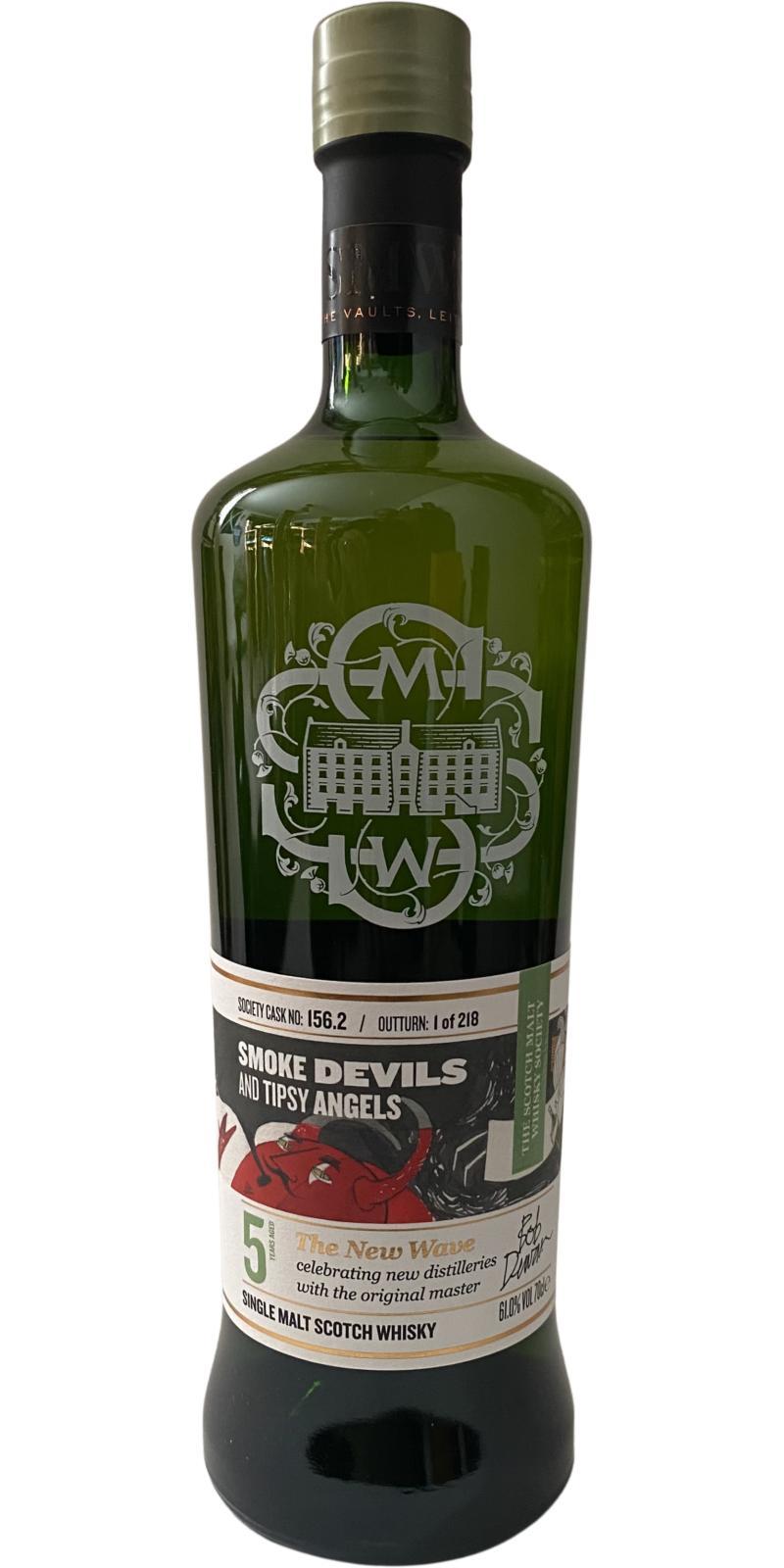 Glasgow Distillery 2017 SMWS 156.2 Smoke devils and tipsy angels