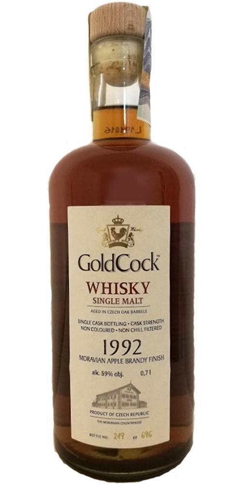 Gold Cock 1992  Single Cask Bottling