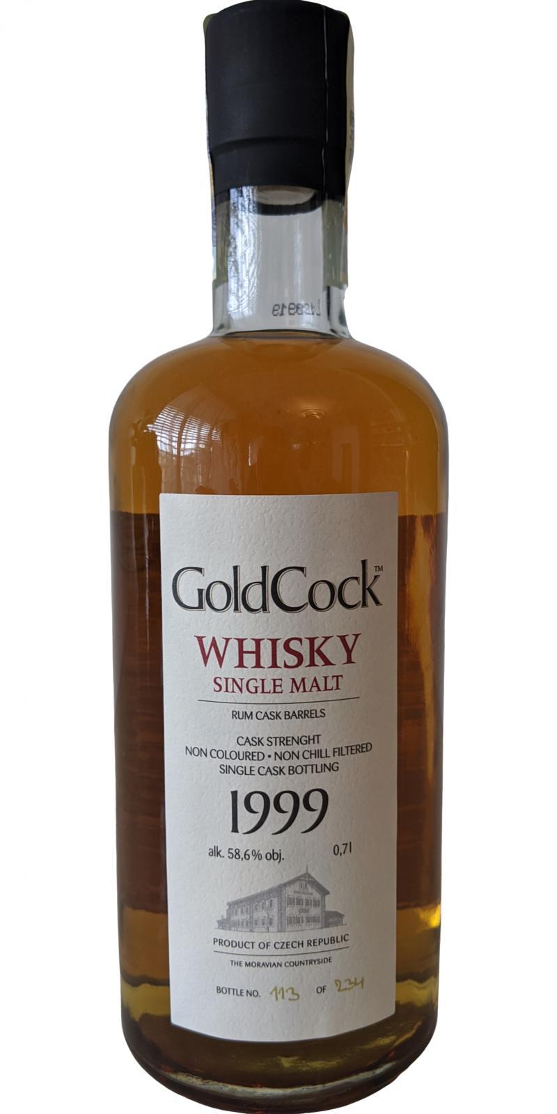 Gold Cock 1999  rum cask finish