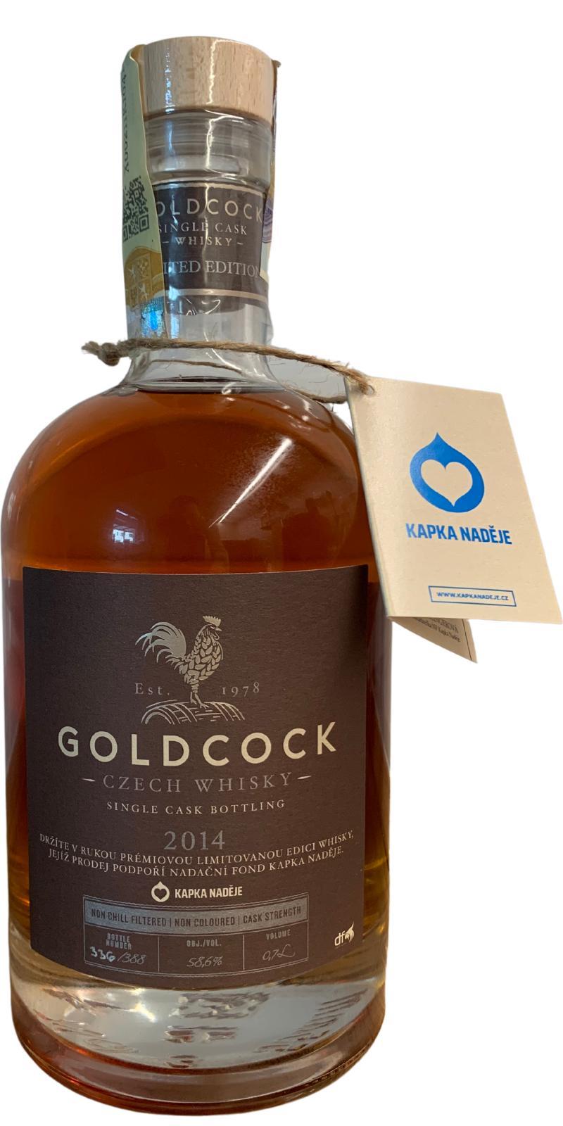 Gold Cock 2014  Single Cask Bottling