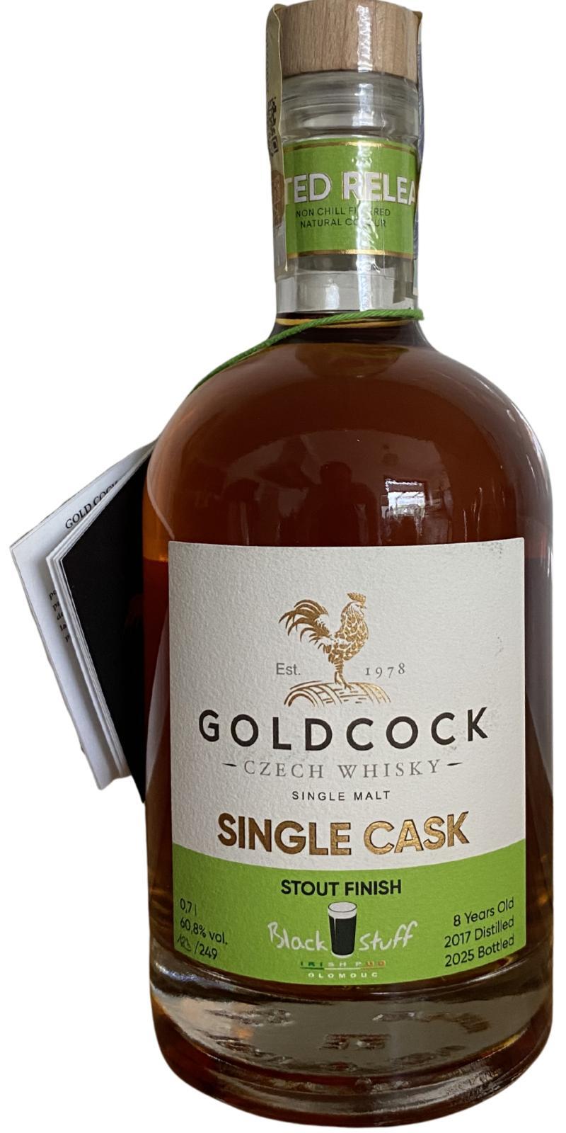 Gold Cock 2017  Private Single Cask Bottling