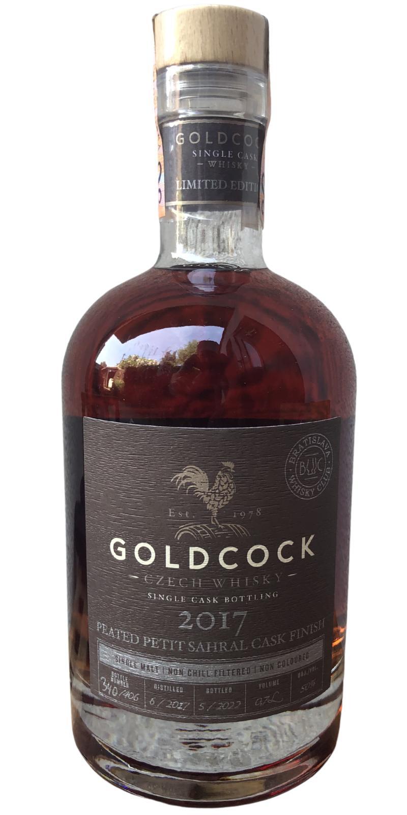 Gold Cock 2017  Single Cask Bottling