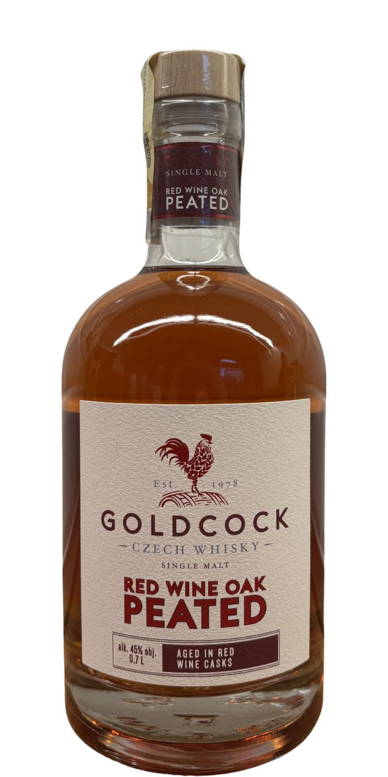 Gold Cock Red Wine Oak Peated