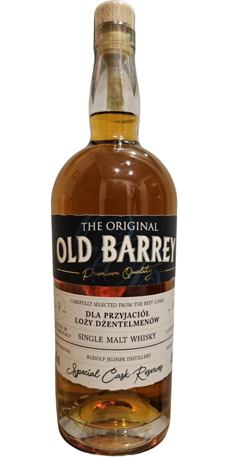 Old Barrey Dla Przyjaciół Loży Dżentelmenów