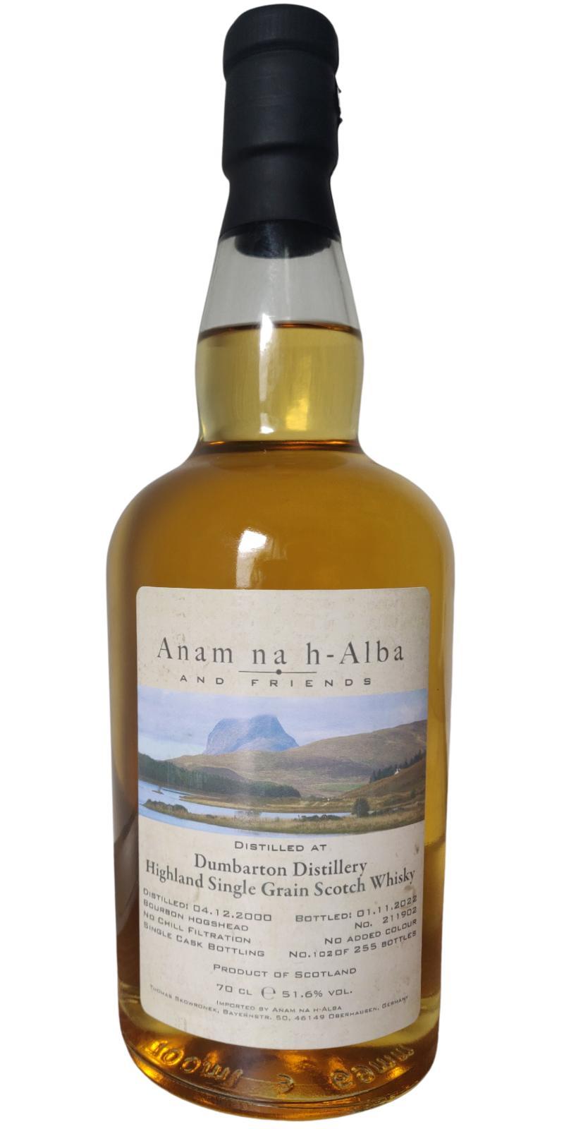 Dumbarton 2000 ANHA  Anam na h-Alba and Friends