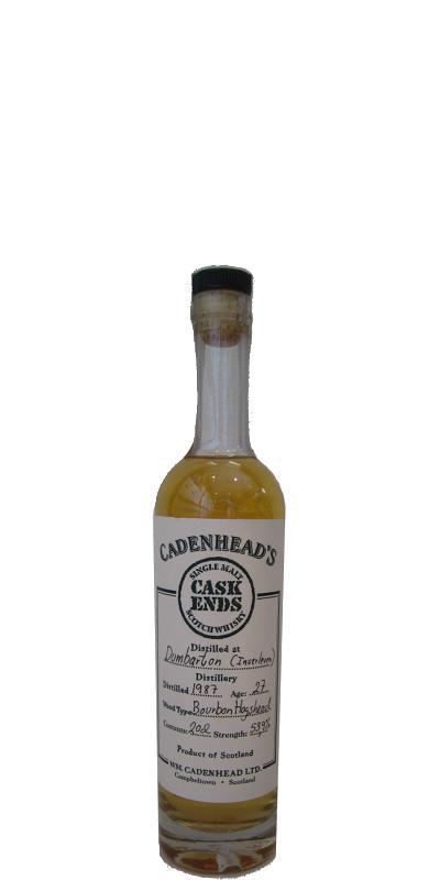 Dumbarton 1987 CA  Cask Ends
