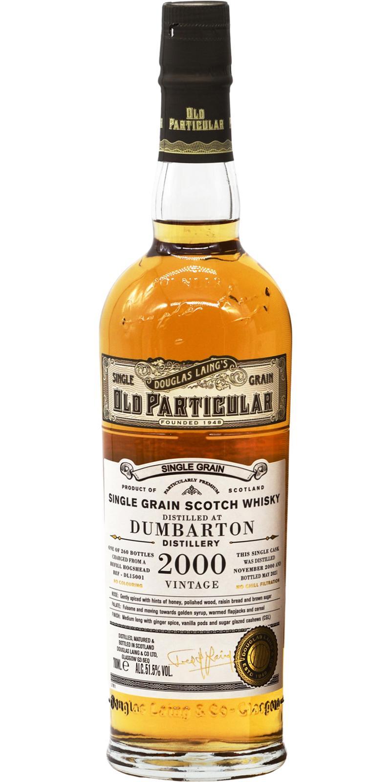Dumbarton 2000 DL  Old Particular