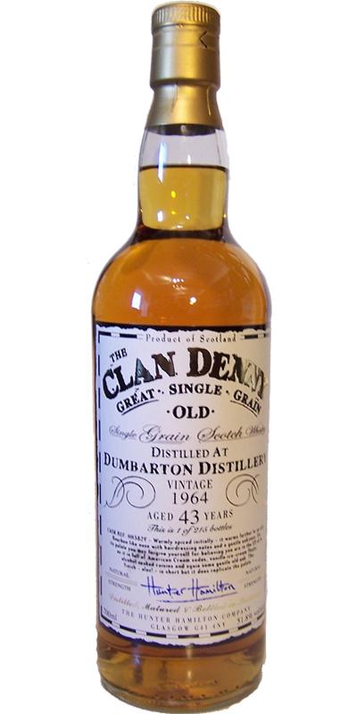 Dumbarton 1964 HH  The Clan Denny