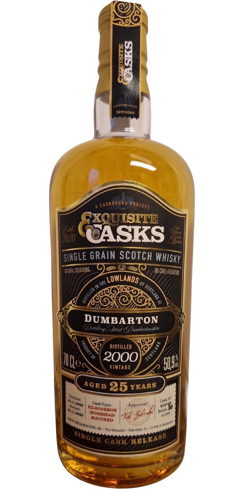 Dumbarton 2000 TCaH  Exquisite Casks