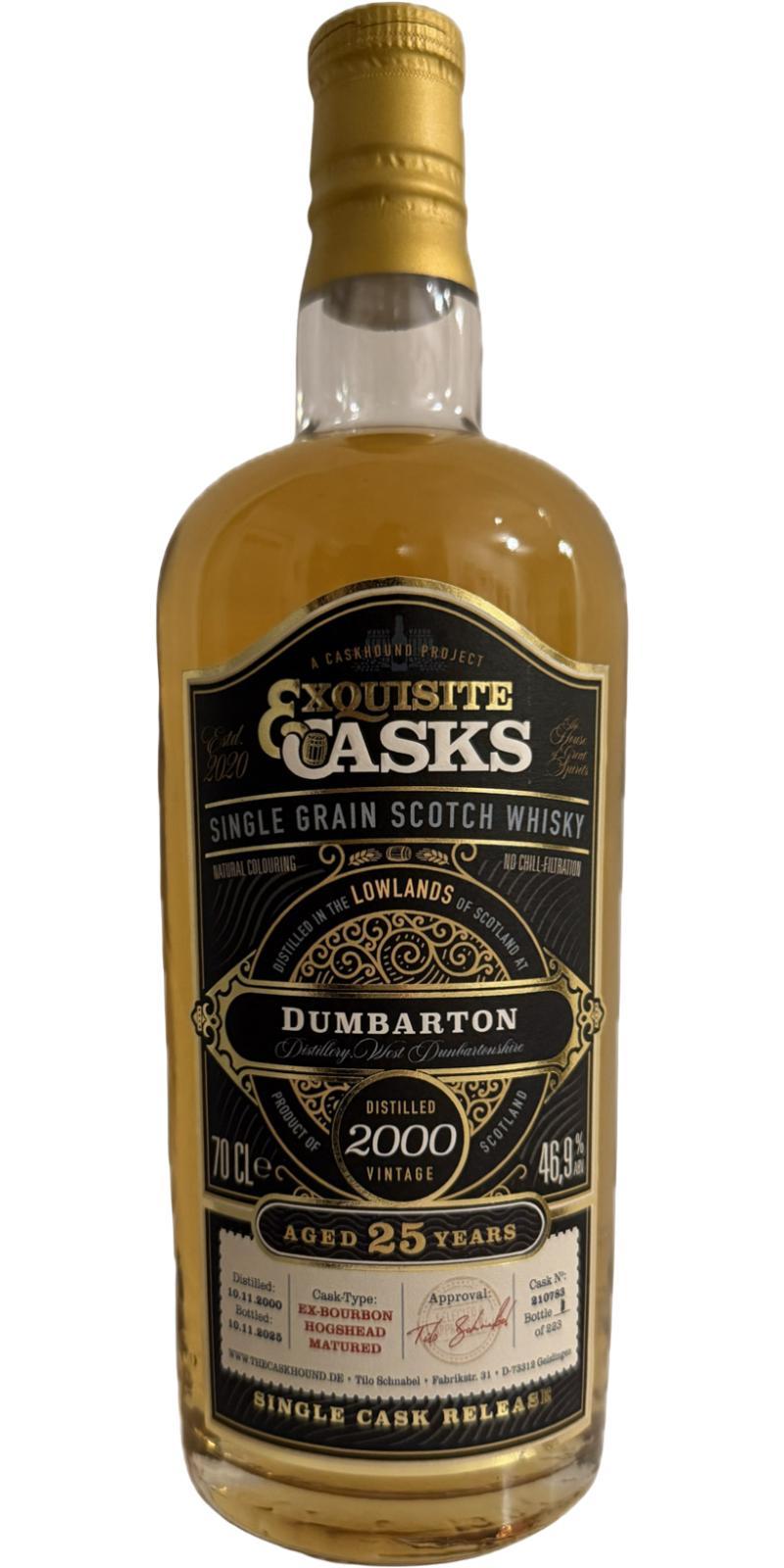 Dumbarton 2000 TCaH  Exquisite Casks