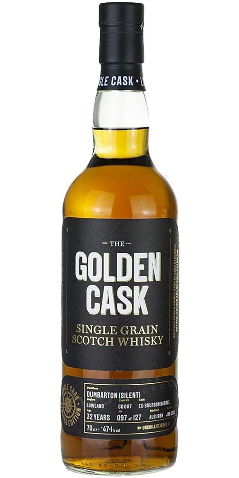 Dumbarton 1989 HMcD  The Golden Cask