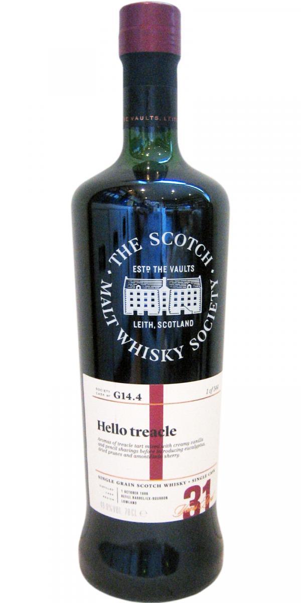 Dumbarton 1986 SMWS G14.4  Hello treacle