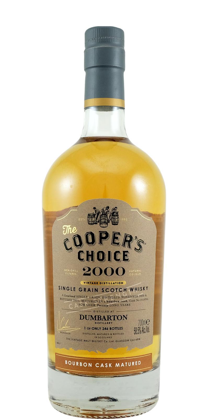 Dumbarton 2000 VM  The Cooper's Choice