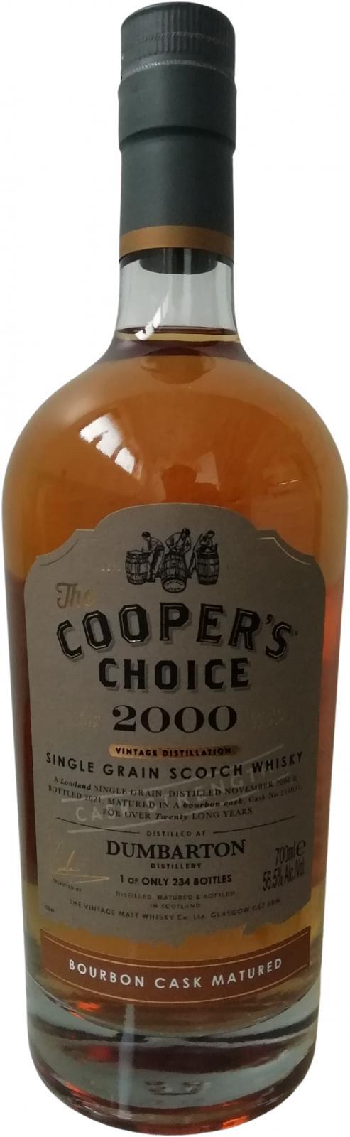 Dumbarton 2000 VM  The Cooper's Choice
