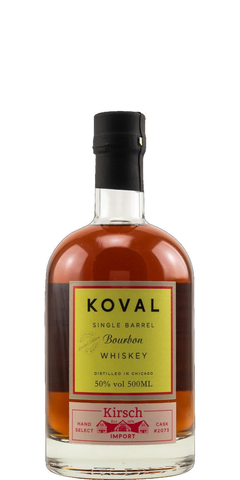 Koval Single Barrel  Bottled in Bond