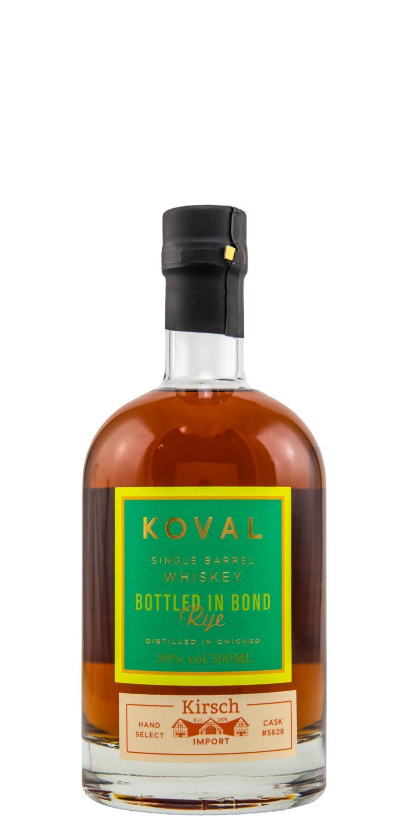 Koval Single Barrel  Rye