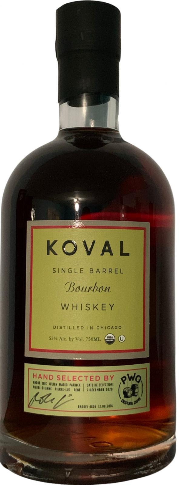 Koval Single Barrel - Bourbon