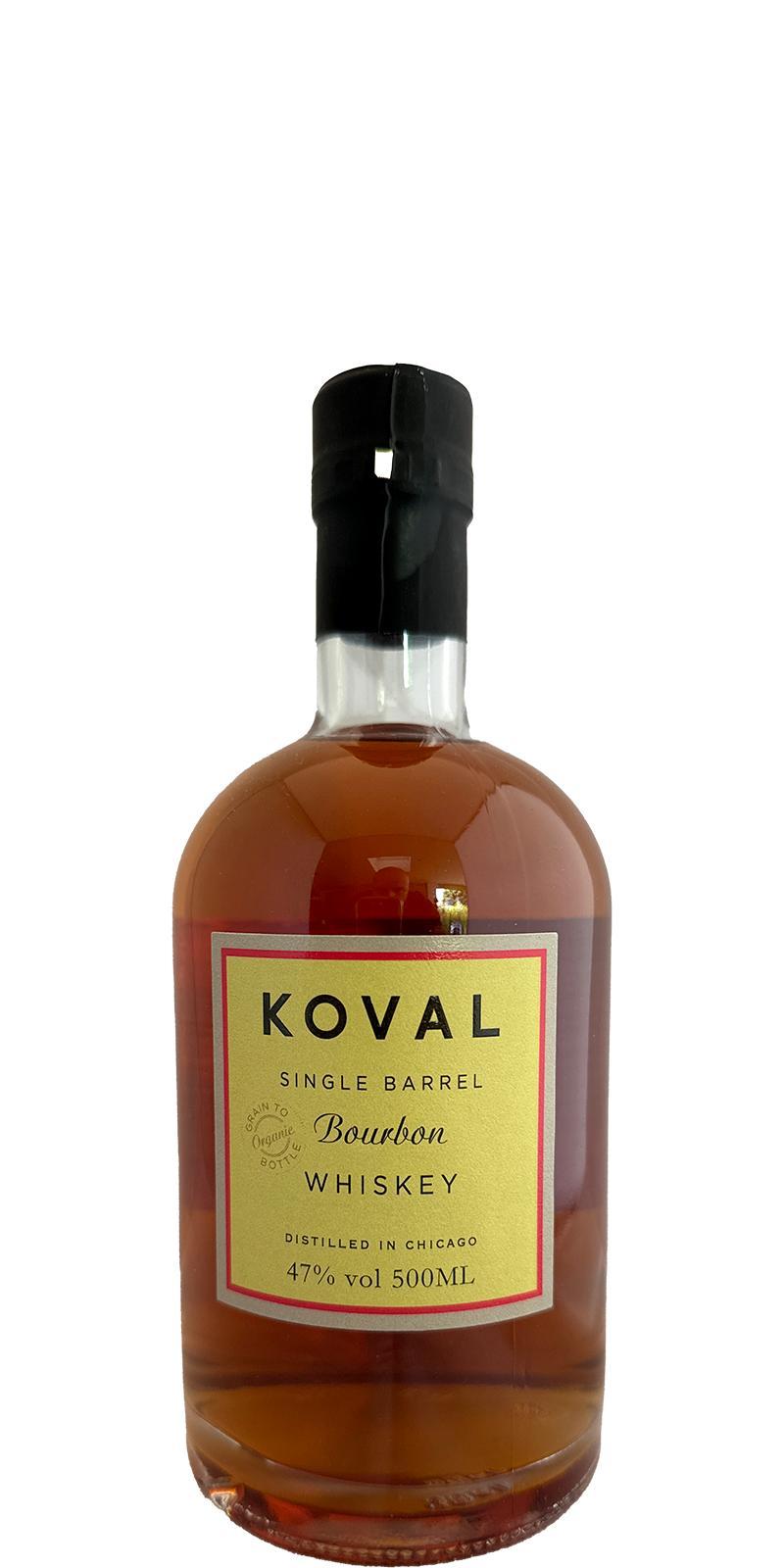 Koval Single Barrel Bourbon Whiskey