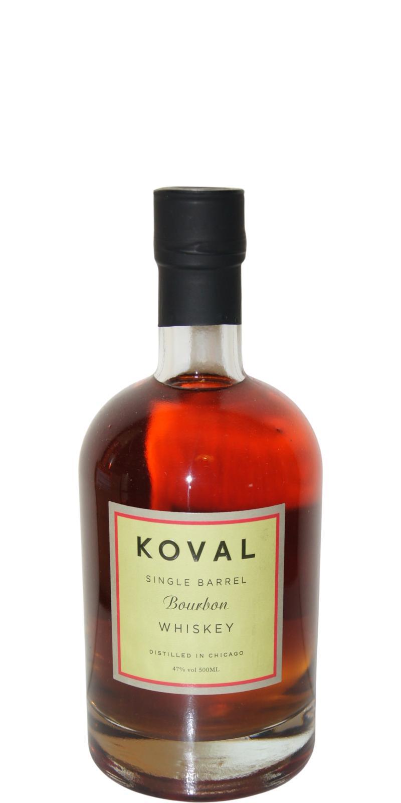 Koval Single Barrel Bourbon Whiskey