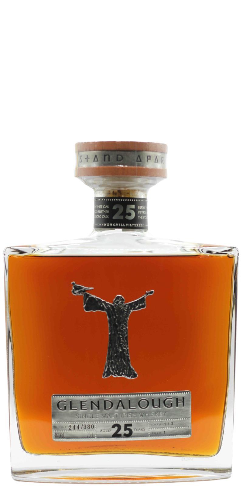 Glendalough 25-year-old  Single Malt Irish Whiskey