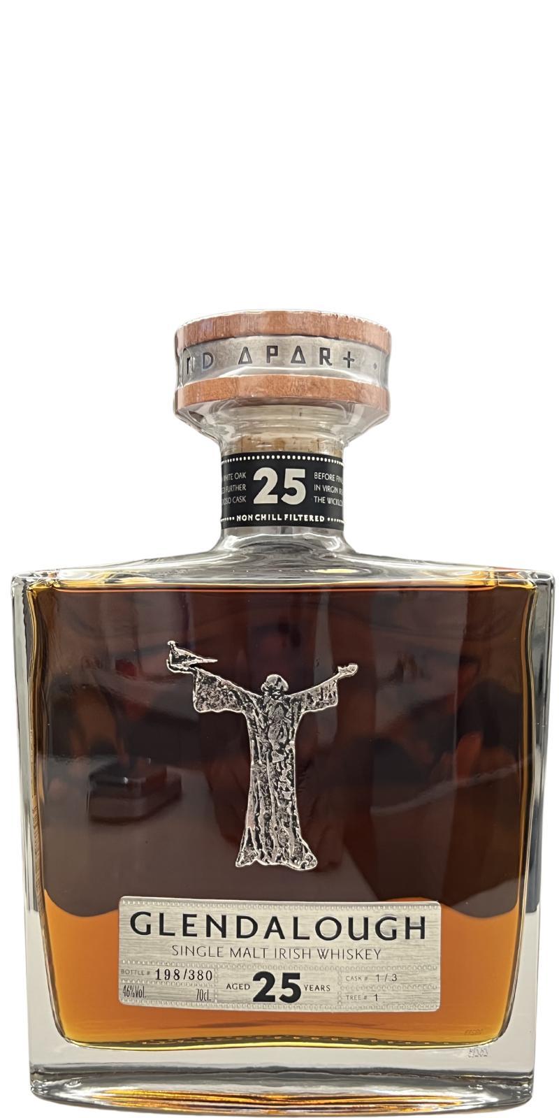 Glendalough 25-year-old  Single Malt Irish Whiskey