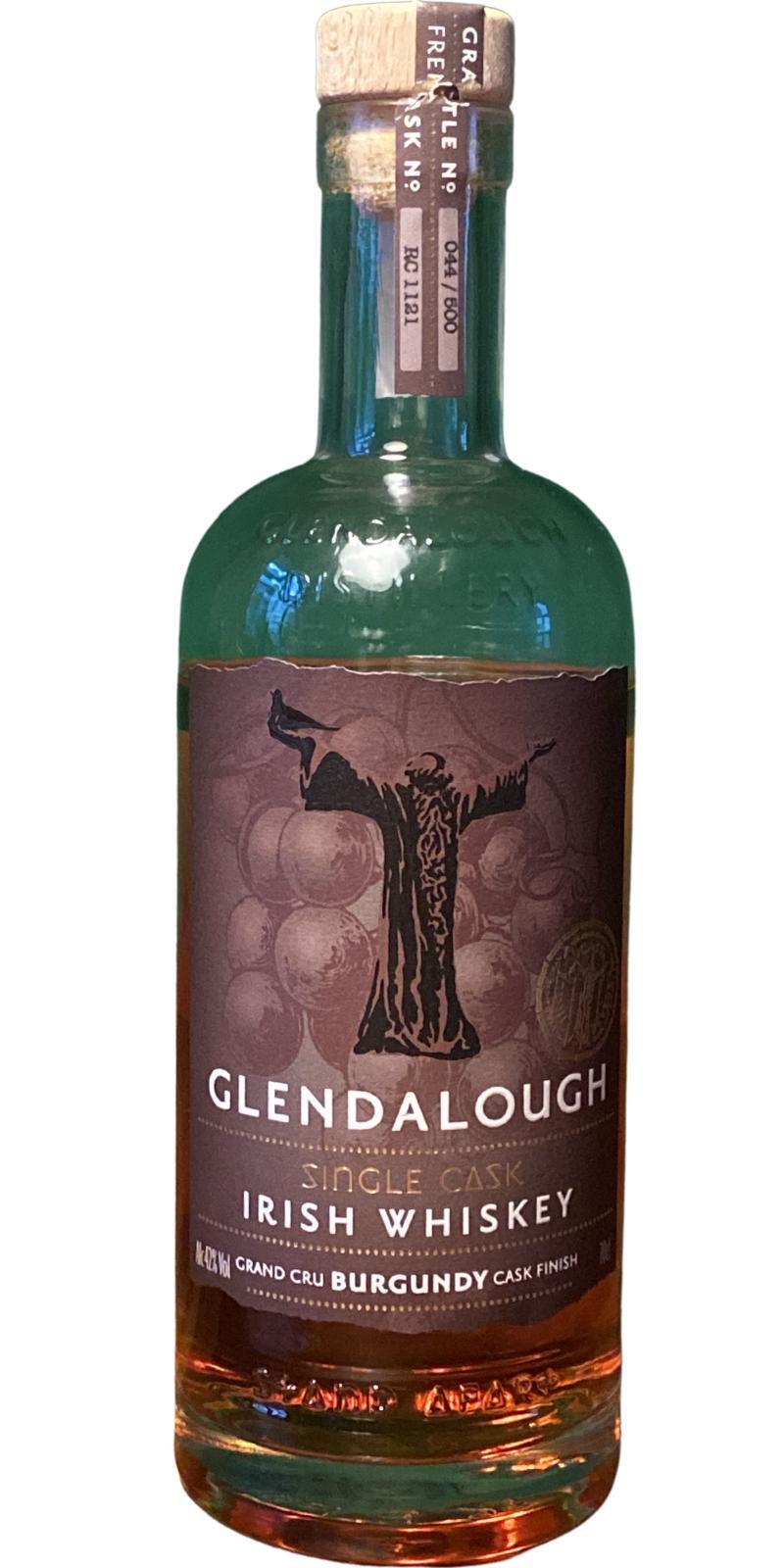 Glendalough Grand Cru Burgundy Cask Finish  Single Cask