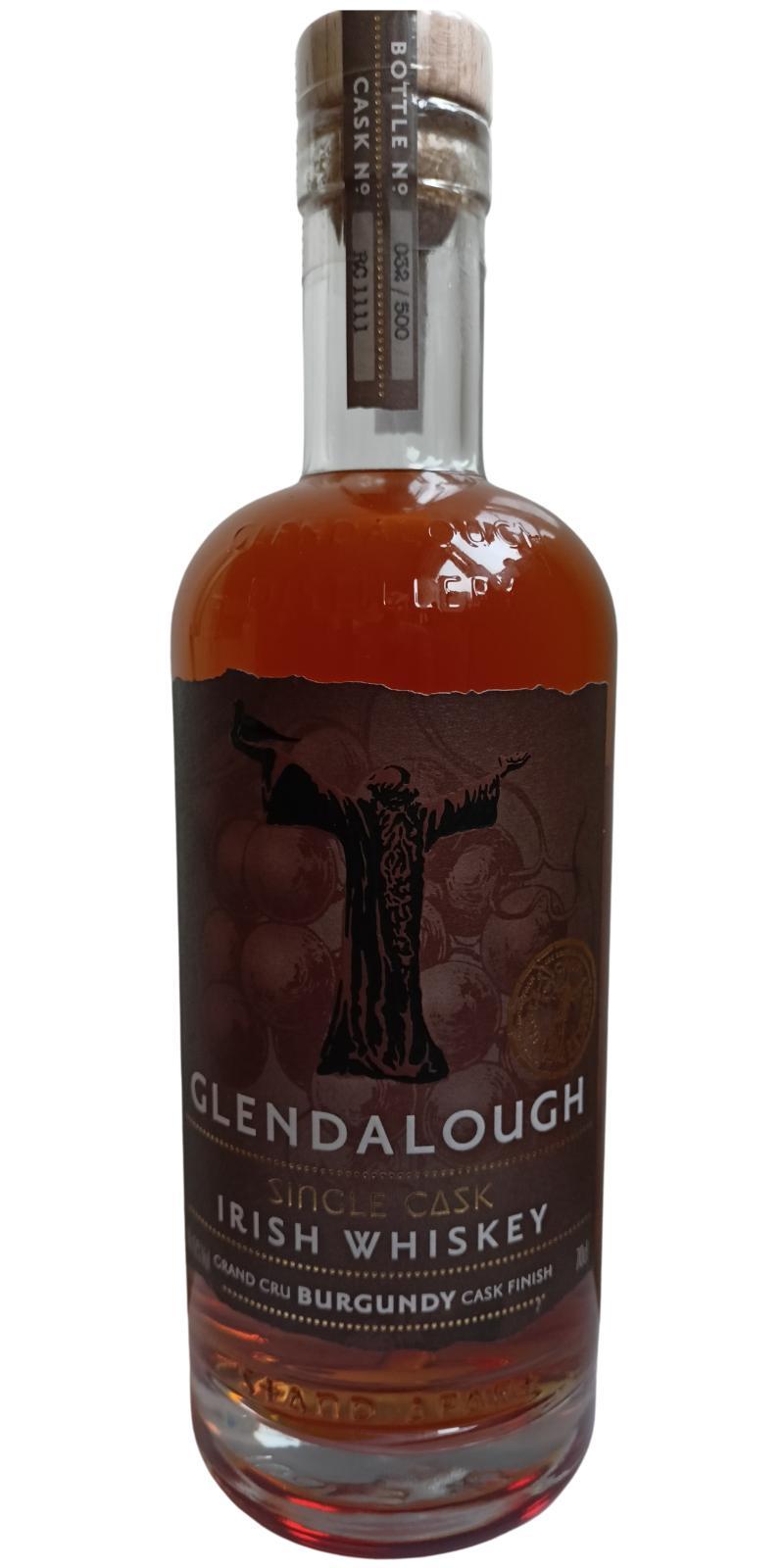 Glendalough Grand Cru Burgundy Cask Finish  Single Cask