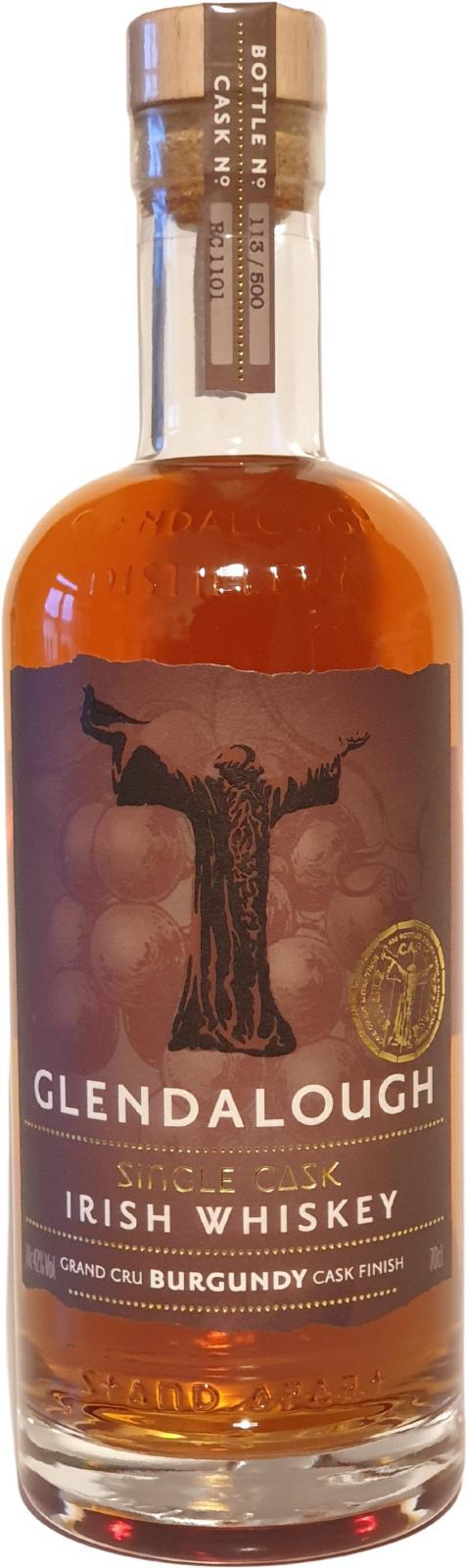 Glendalough Grand Cru Burgundy Cask Finish   Single Cask